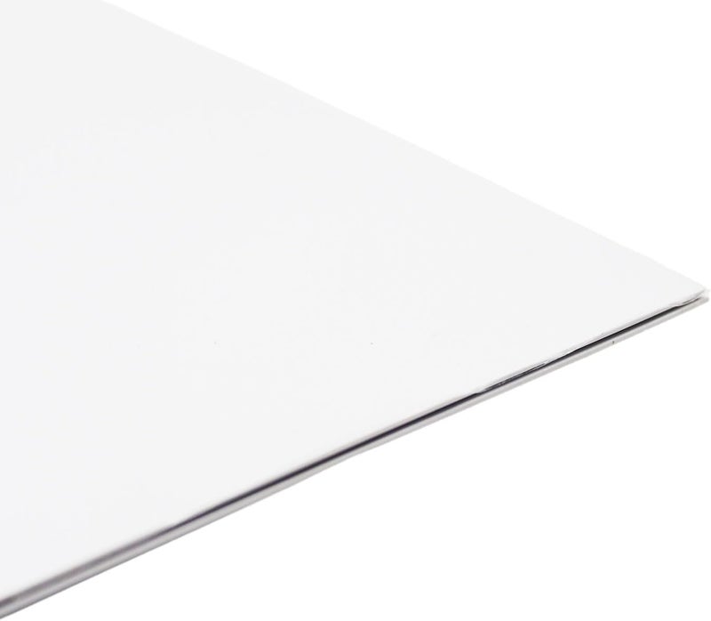 gonymask 3-Ply Guitar Pickguard 24x31DIY Material Blank Pick Guard Scratch Plate Sheet for Strat Tele Electric Guitar Jazz Precision Bass (White) - Image 5